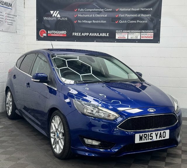 Ford Focus 1.5T Ecoboost Zetec S Hatchback Blue #3