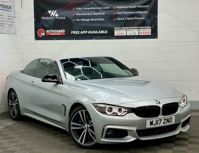 BMW 4 Series 2.0 430I M Sport Convertible Euro Silver