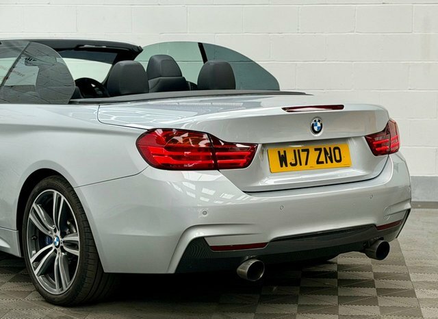 BMW 4 Series 2.0 430I M Sport Convertible Euro Silver #3