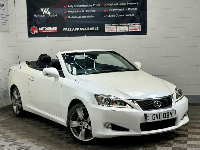 Lexus IS 2.5 250 Limited Edition Convertible Aut White