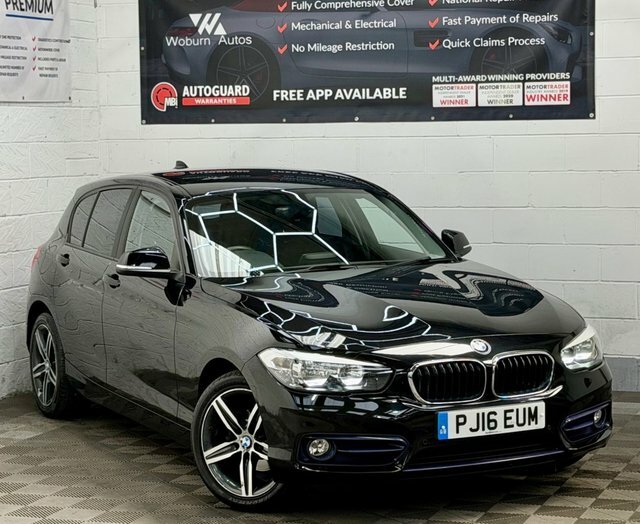 BMW 1 Series 1.5 118I Sport Hatchback Euro 6 Black