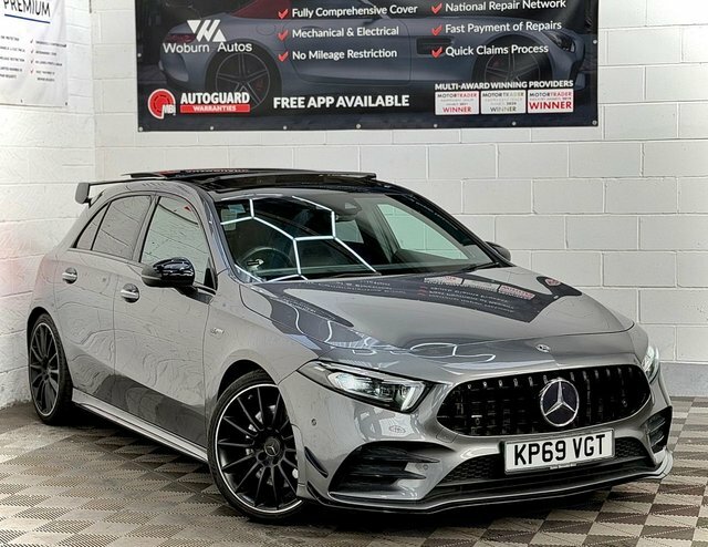 Mercedes-Benz A Class 2.0 A35 Amg Premium Plus Hatchback Sp Grey