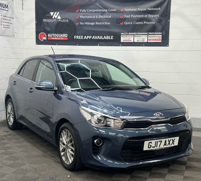 Kia RIO 1.0 T-gdi 3 Hatchback Euro 6 S GJ17AXX Blue #3