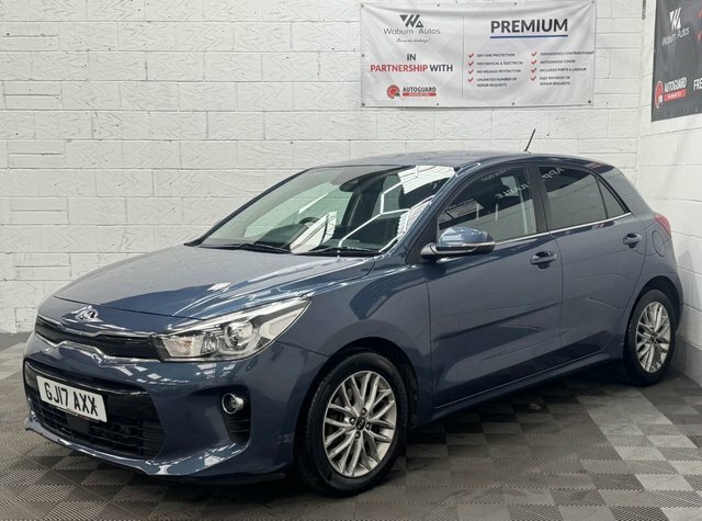 Kia RIO 1.0 T-gdi 3 Hatchback Euro 6 S GJ17AXX Blue #6