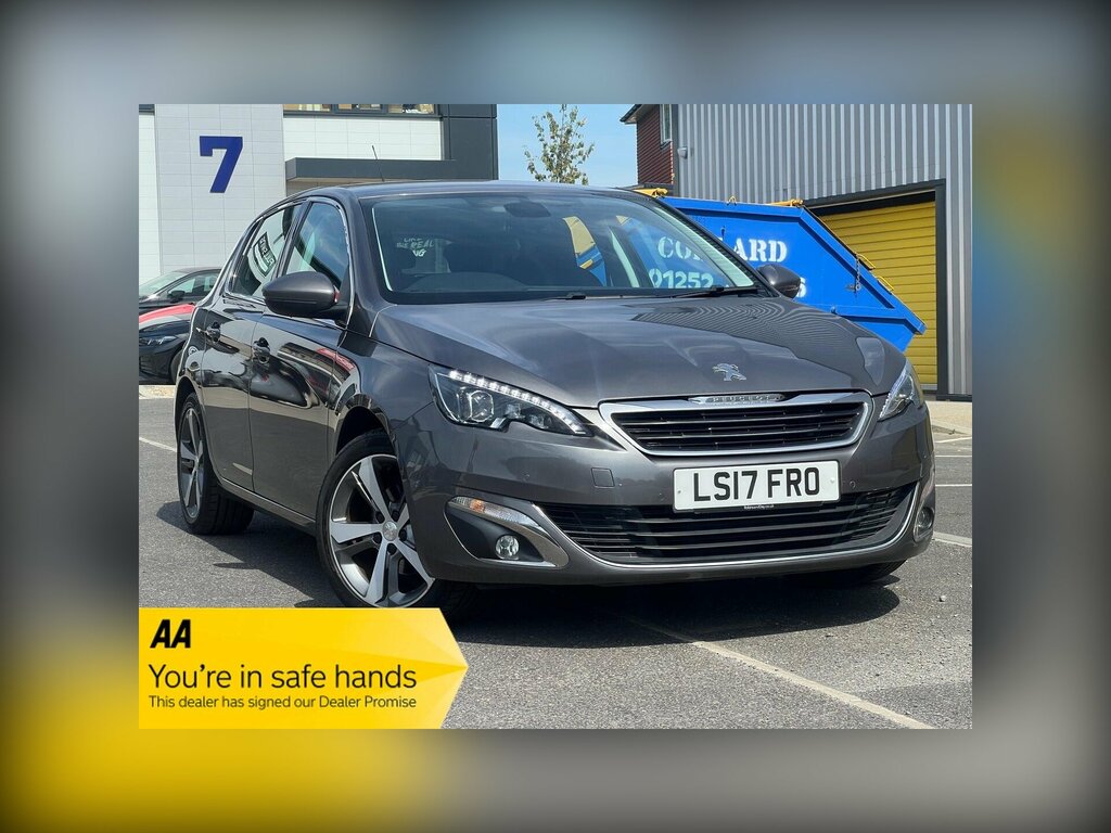 Peugeot 308 1.2 Puretech Allure Euro 6 Ss Grey