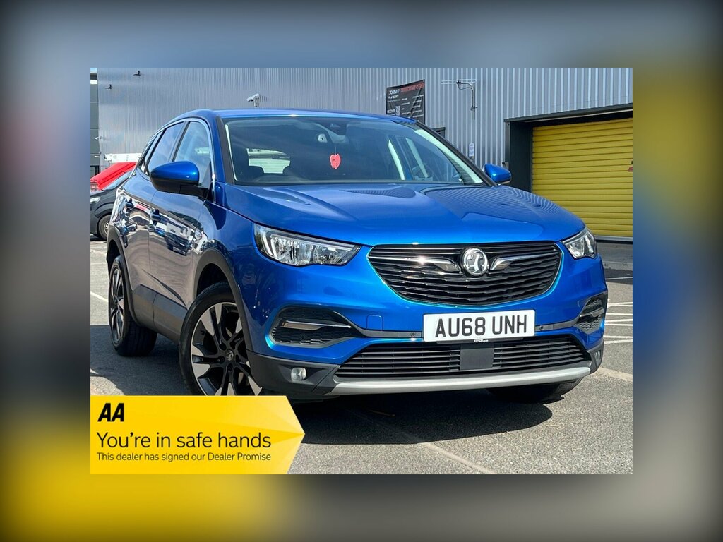 Vauxhall Grandland X 1.2 Turbo Sport Nav Euro 6 Ss Blue