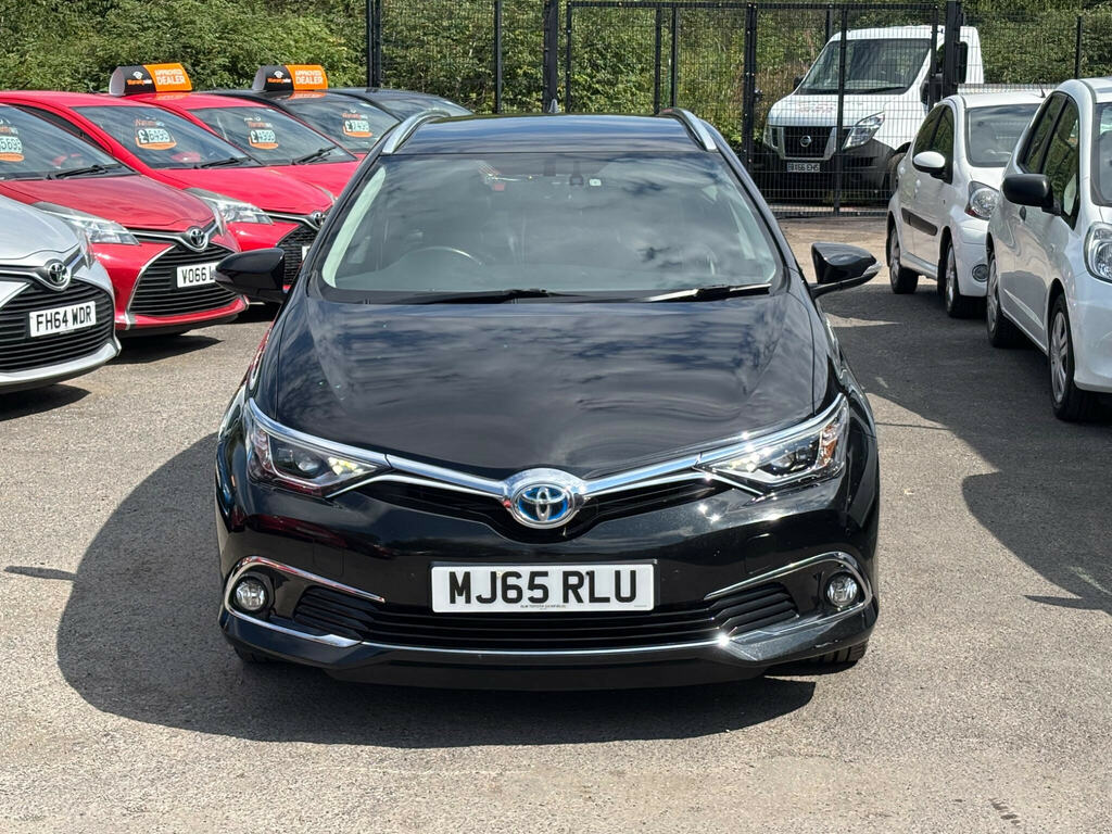 Toyota Auris 1.8 Vvt-h Excel Touring Sports Cvt Euro 6 Ss Black #2
