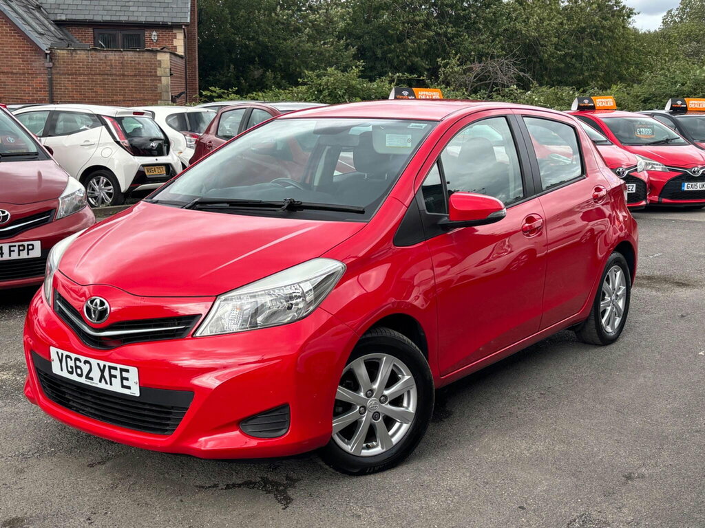 Toyota Yaris 1.33 Dual Vvt-i Tr Euro 5 Red #3