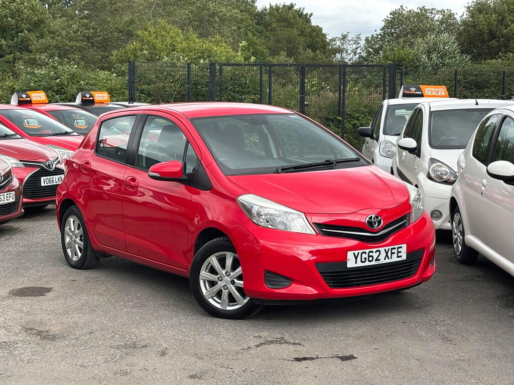 Toyota Yaris 1.33 Dual Vvt-i Tr Euro 5 Red