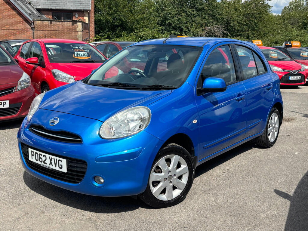 Nissan Micra 1.2 12V Acenta Euro 5 Blue #3