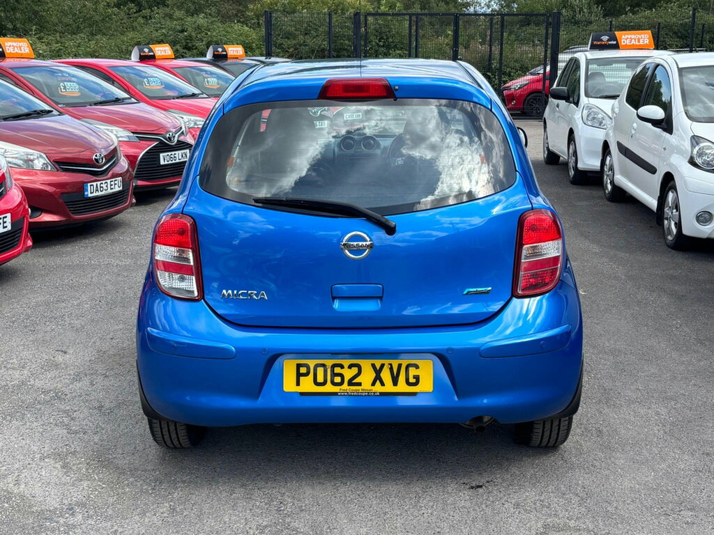 Nissan Micra 1.2 12V Acenta Euro 5 Blue #5