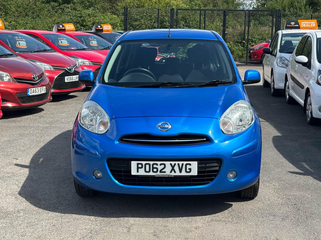 Nissan Micra 1.2 12V Acenta Euro 5 Blue #2