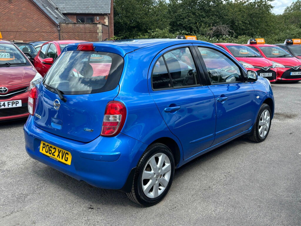 Nissan Micra 1.2 12V Acenta Euro 5 Blue #6