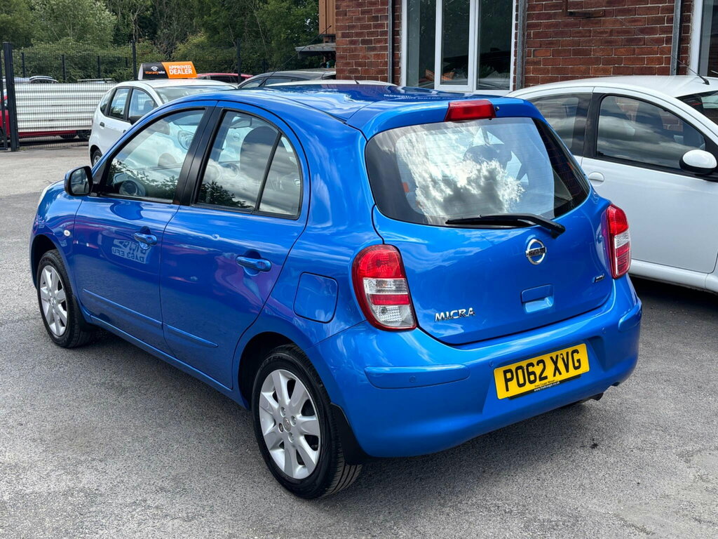 Nissan Micra 1.2 12V Acenta Euro 5 Blue #4