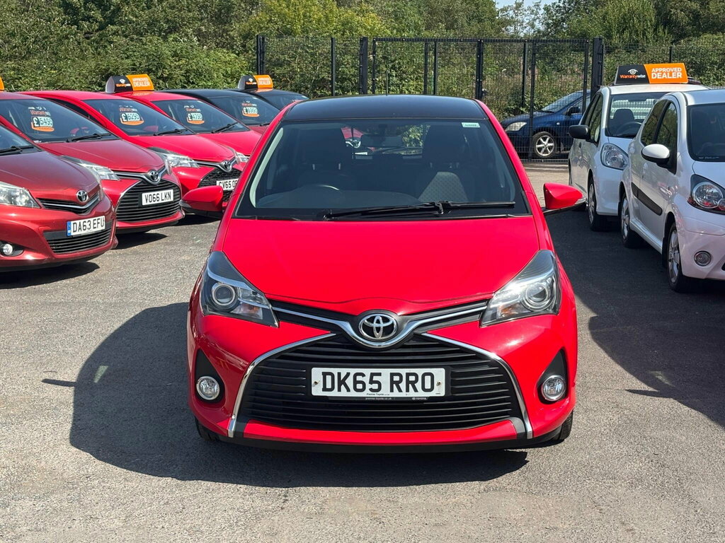 Toyota Yaris 1.33 Dual Vvt-i Icon Euro 5 Euro 5 Red #2