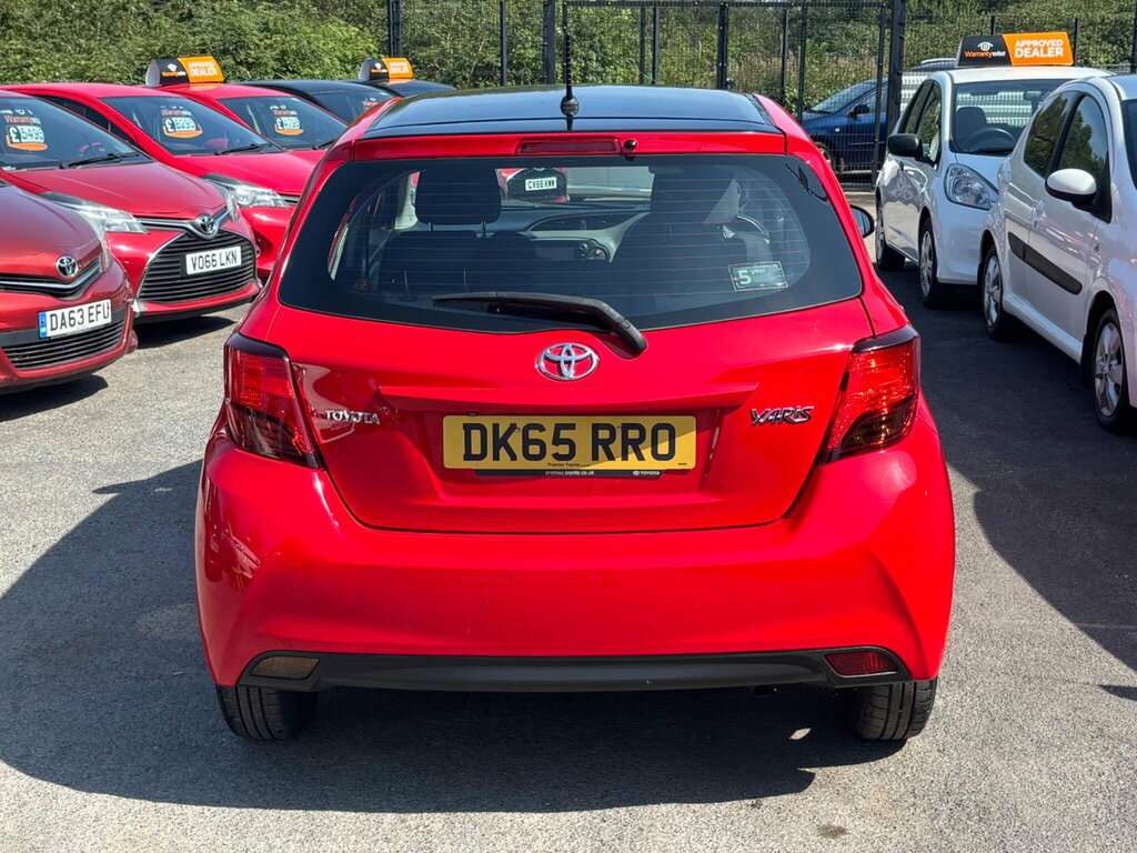 Toyota Yaris 1.33 Dual Vvt-i Icon Euro 5 Euro 5 Red #5