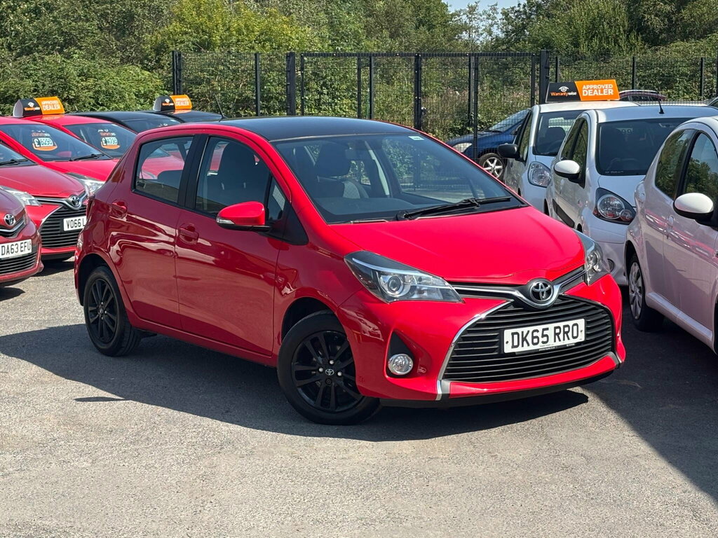 Toyota Yaris 1.33 Dual Vvt-i Icon Euro 5 Euro 5 Red