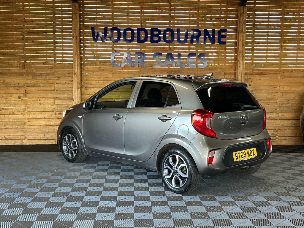 Kia Picanto 1.25 Titanium Edition Hatchback Eu BT69WDZ Silver #3