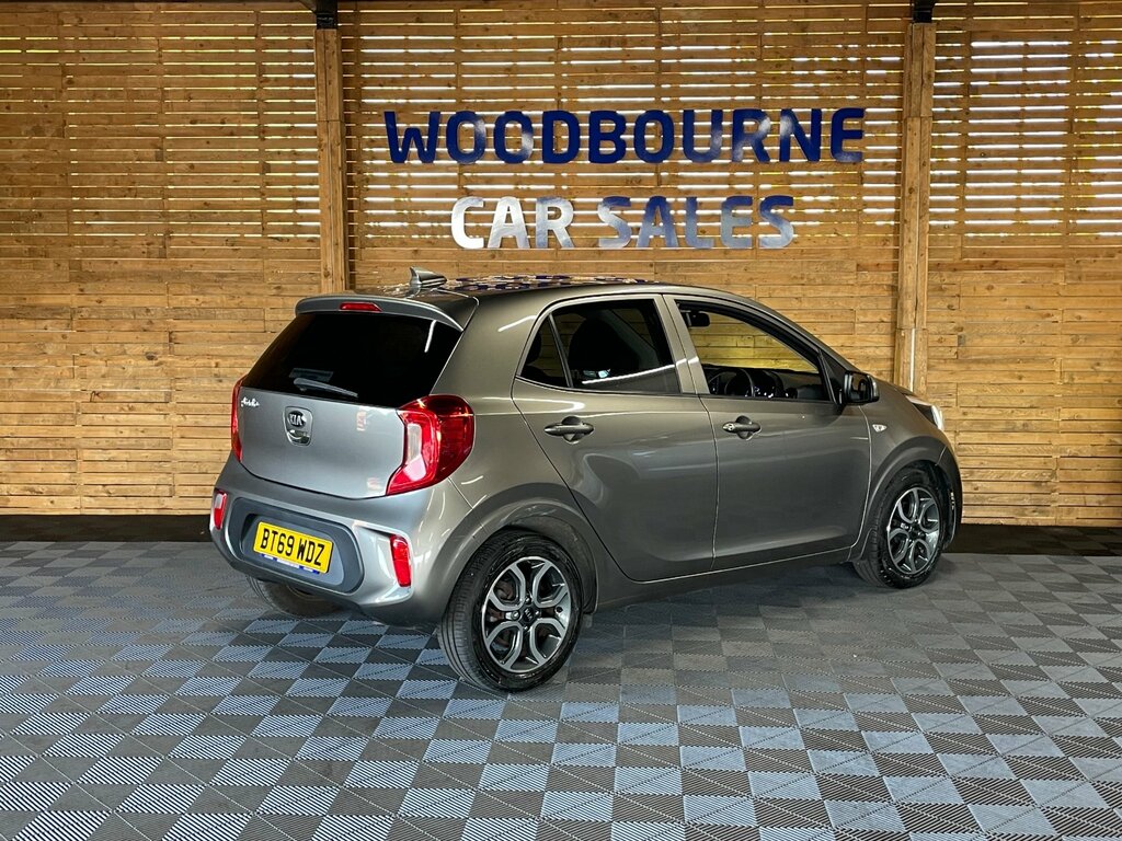 Kia Picanto 1.25 Titanium Edition Hatchback Eu BT69WDZ Silver #4