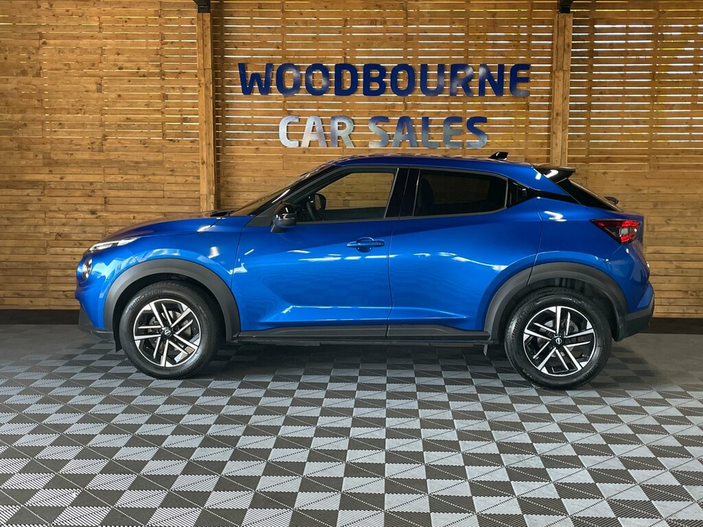 Nissan Juke 1.0 Dig-t N-connecta Suv Dct Euro YE74CZM Blue #6