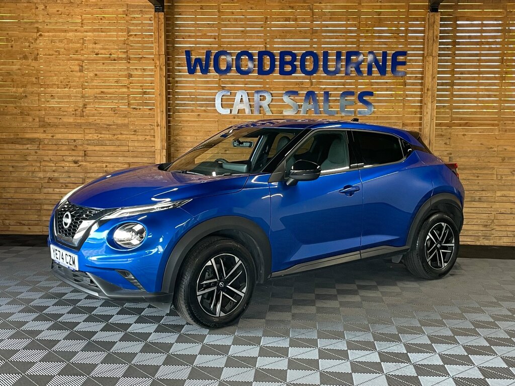 Nissan Juke 1.0 Dig-t N-connecta Suv Dct Euro YE74CZM Blue #2