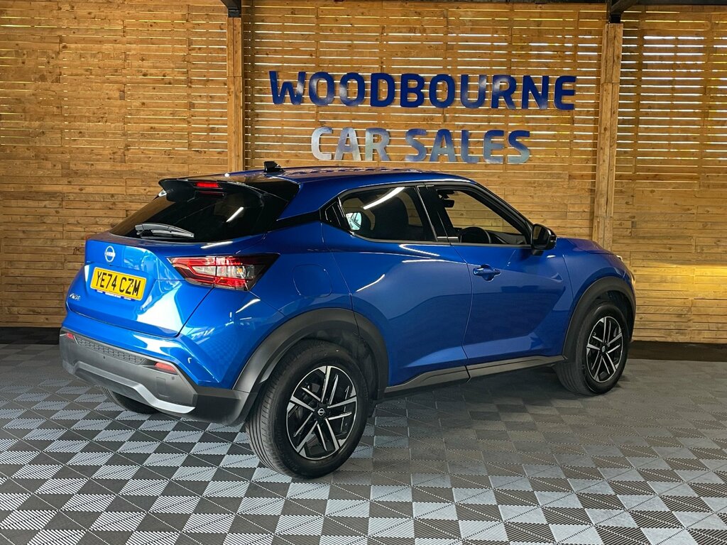 Nissan Juke 1.0 Dig-t N-connecta Suv Dct Euro YE74CZM Blue #4