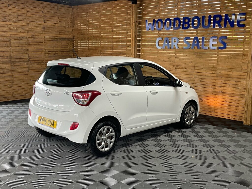 Hyundai I10 Hatchback 1.2 Se Euro 5 201564 White #8