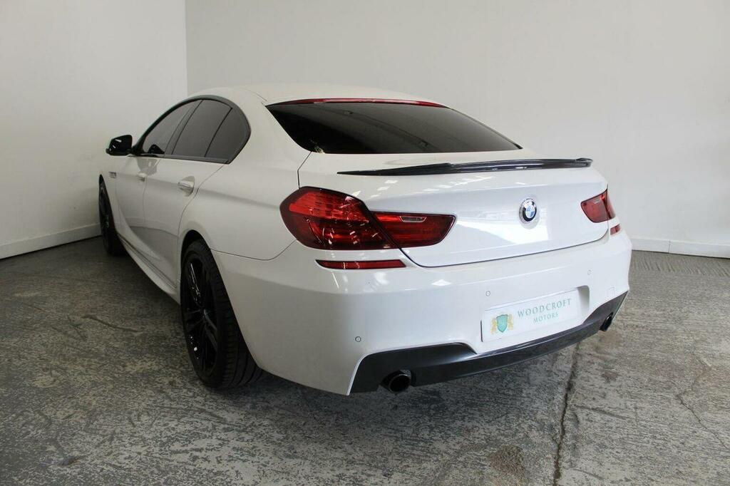 BMW 6 Series Gran Coupe 3.0 640D M Sport Euro 5 Ss White #5