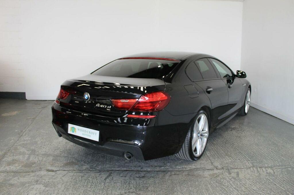 BMW 6 Series Gran Coupe 3.0 640D M Sport Euro 5 Ss Black #6