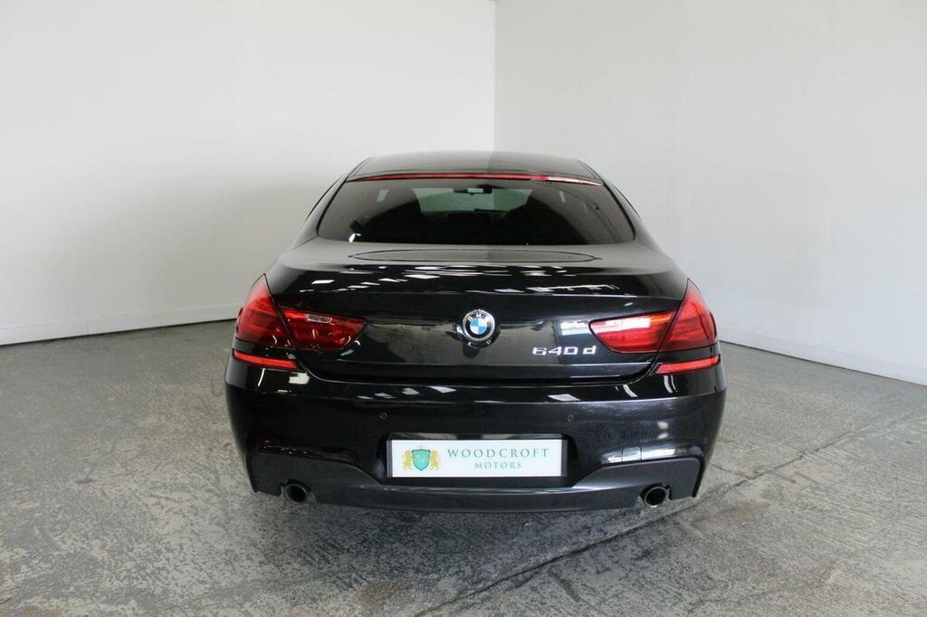 BMW 6 Series Gran Coupe 3L M Sport Black #10