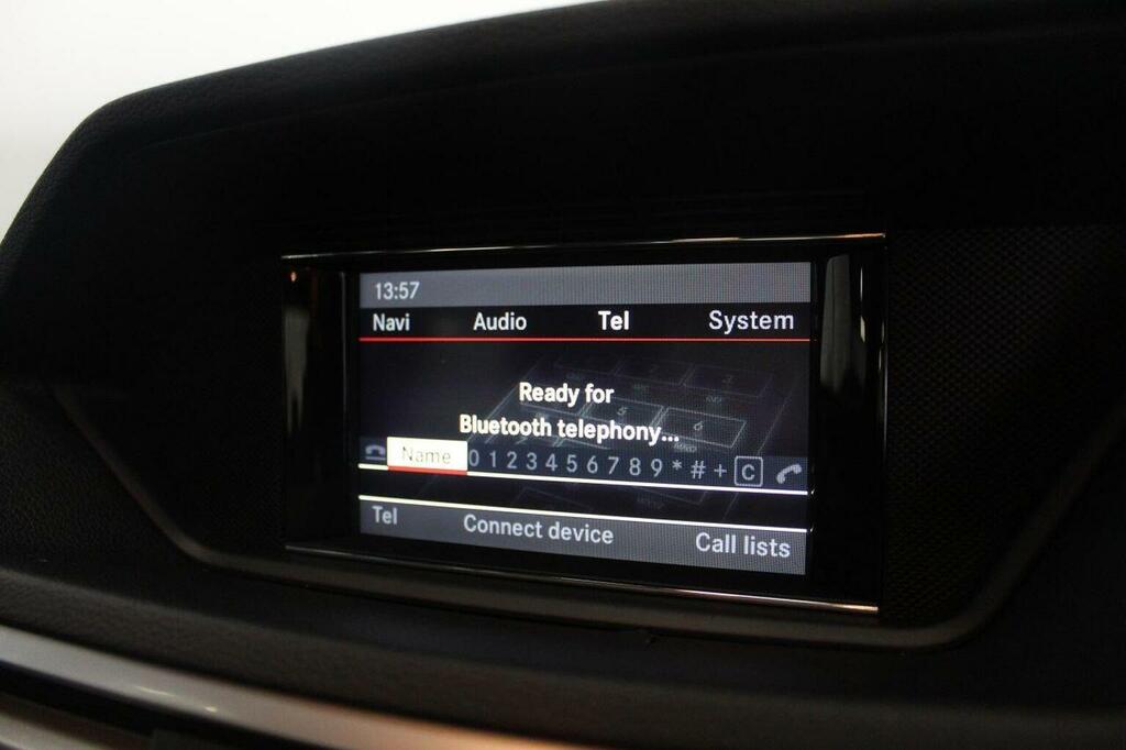 Mercedes-Benz E Class 1.8 Blueefficiency Sport Cabriolet G-tronic Euro Black #31