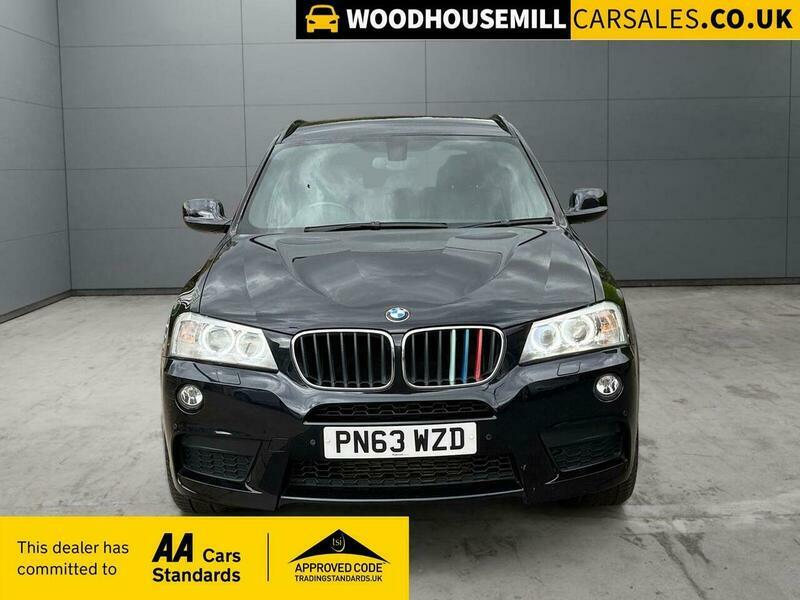 BMW X3 2.0 20D M Sport Black #2