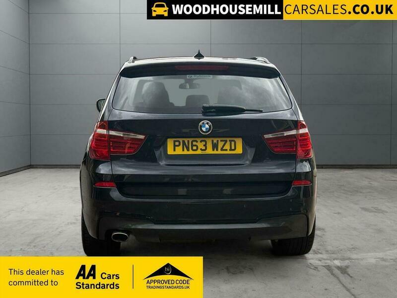 BMW X3 2.0 20D M Sport Black #6