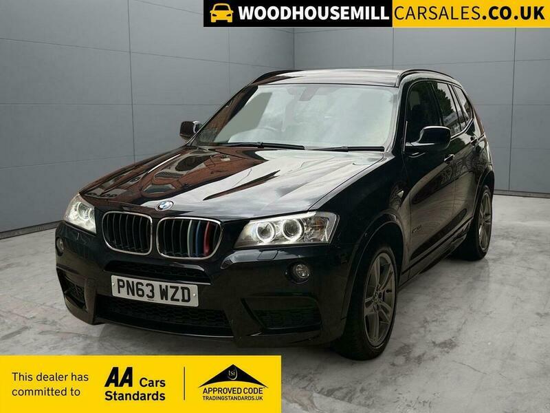 BMW X3 2.0 20D M Sport Black #3