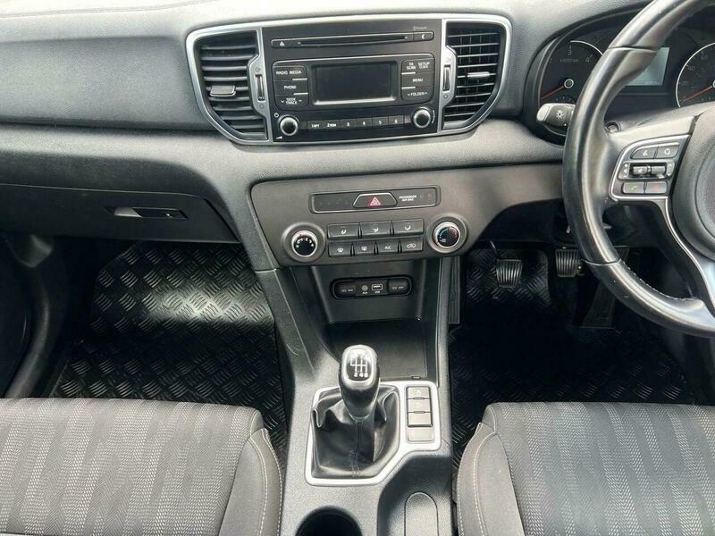 Kia Sportage 1.7 Crdi 2 Euro White #4