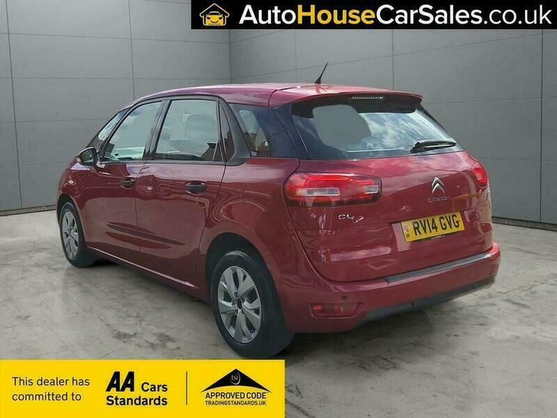 Citroen C4 Picasso 1.6 Hdi Vtr Euro Red #4
