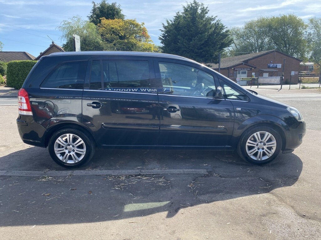 Vauxhall Zafira 1.7 Cdti Ecoflex Design 7 Seater Sat Nav Las Black