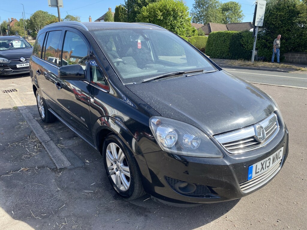 Vauxhall Zafira 1.7 Cdti Ecoflex Design 7 Seater Sat Nav Las Black #2