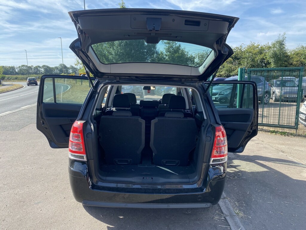 Vauxhall Zafira 1.7 Cdti Ecoflex Design 7 Seater Sat Nav Las Black #6