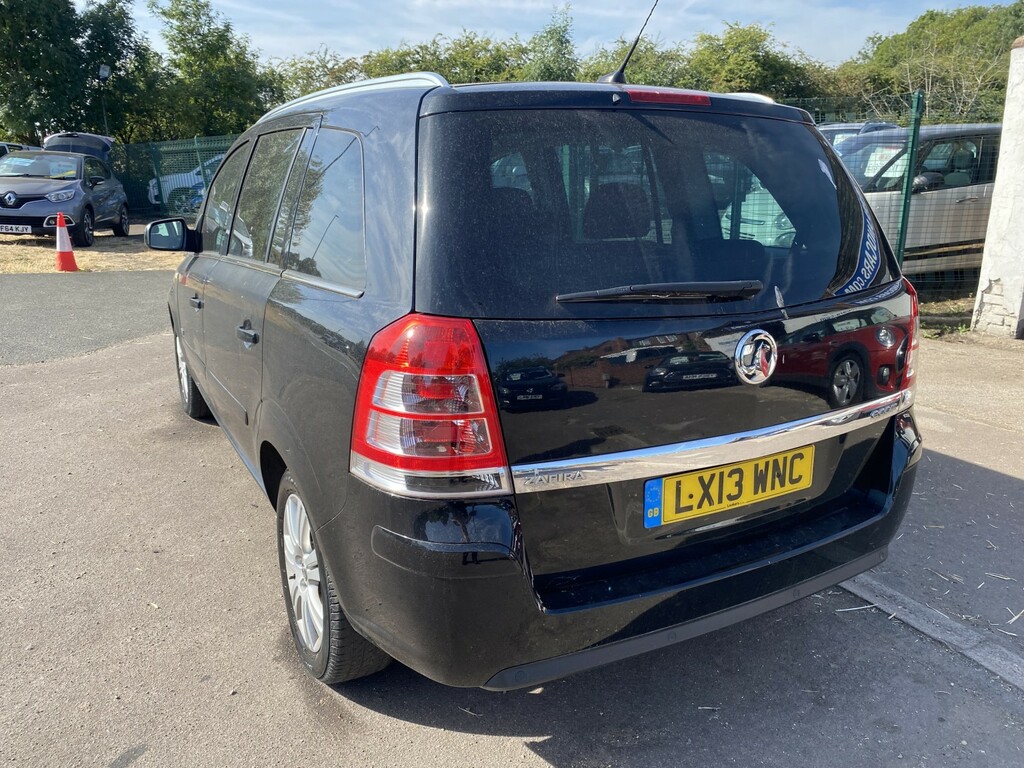 Vauxhall Zafira 1.7 Cdti Ecoflex Design 7 Seater Sat Nav Las Black #4