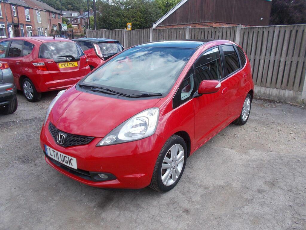 Honda Jazz 1.4 I-vtec Ex Euro 5 Red #3