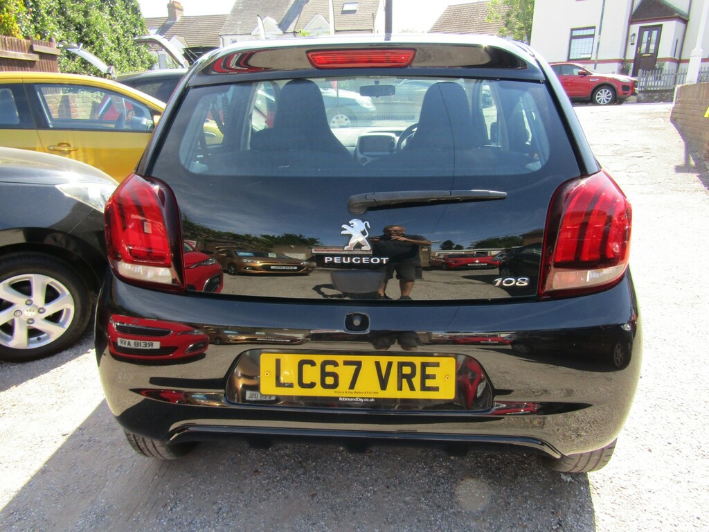 Peugeot 108 1.0 Active One Former Keeper Only 63 000Mls Full S Black #5