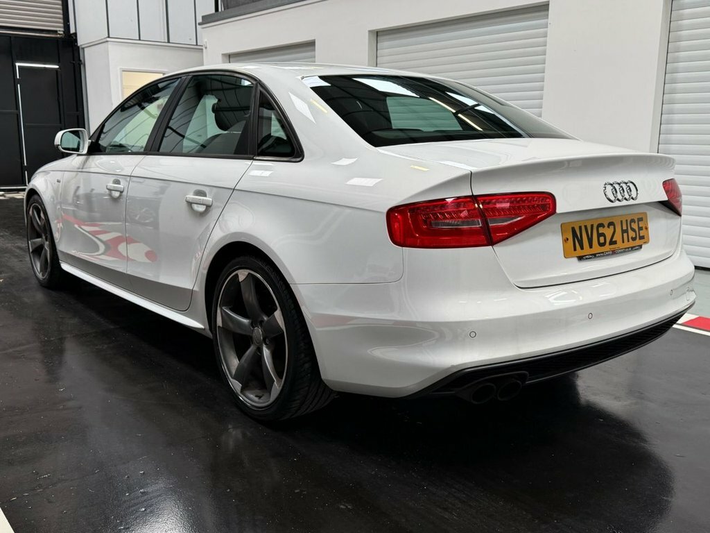 Audi A4 Black Edition White #2