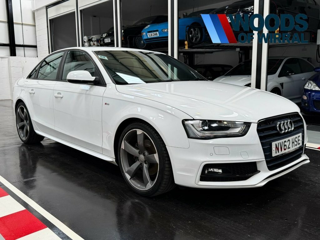 Audi A4 Black Edition White