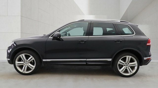 Volkswagen Touareg 2016 3.0 Tdi V6 Bluemotion Tech R-line Plus Suv Black #6