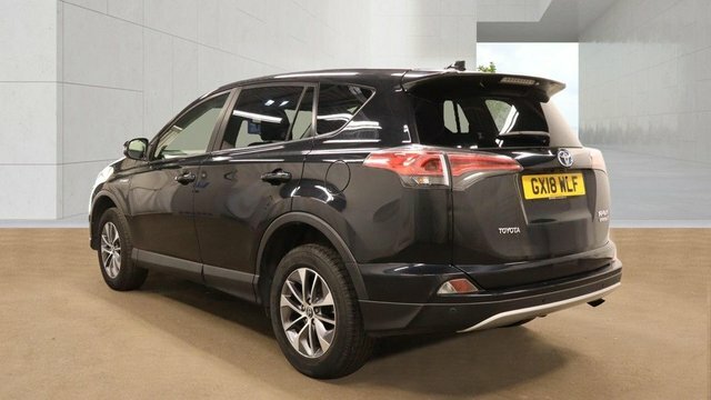 Toyota Rav 4 2018 2.5 Vvt-h Icon Tech Suv Hybrid Cvt Black #2