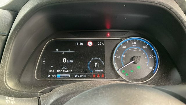 Nissan Leaf 2020 40Kwh N-connecta Hatchback Grey #6