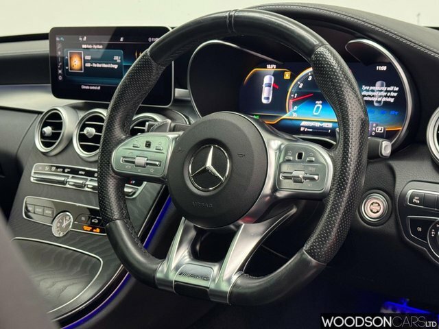 Mercedes-Benz C Class C220d Amg Line Edition 9G-tronic Black #13