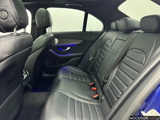 Mercedes-Benz C Class 2021 3.0 C43 V6 Amg Edition Premium Plus Saloon Blue #4