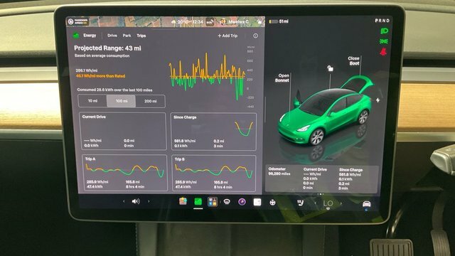 Tesla Model Y 2022 Dual Motor Long Range Suv GN22XAU Black #5